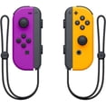 thumbnail image 2 of Joy Con Controllers - Nintendo Switch - Neon Purple/Neon Orange, 2 of 2