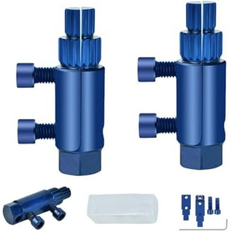2-PCS Broken Pipe Extractor Tool – Faucet Screw Removal Kit For Damaged Or Rusty Pipes (Compact & Portable)