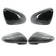 thumbnail image 5 of Reemplazo de la cubierta de plástico del espejo retrovisor del lado de la puerta para Golf 6 MK6 2009-2012, negro brillante, izquierda, 1 pieza Bombillas para automóviles 1 par de patrones de carbono Riwesomey VI001330-06B, 5 of 6