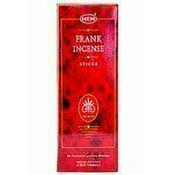 Frankincense - Box of Six 20 Sticks Tubes, 120 Sticks Total - HEM Incense From India