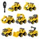 thumbnail image 1 of 8 Pzas Juguetes de Vehículos de Ingeniería para Niños DIY Tuerca Excavadora Tractor Bulldozer Camión de Bomberos Modelos Auto de Juguete para Niños Juguetes para Niños Regalos, 1 of 7