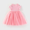 thumbnail image 5 of Liyamei Robe en Maille à Manches Courtes pour Filles Tout-Petits, Robe de Fête Florale, 2-3 Ans, 5 of 5