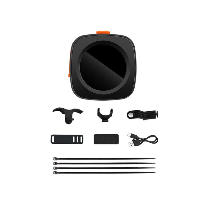 Luz trasera de ojo de diablo para bicicleta, recargable, sin cableado, se puede hacer uno mismo.