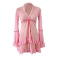 thumbnail image 4 of Women Lingerie Nightgown Womens Babydoll Dress Sexy Pink Outfit For Women Lace Dress For Women Lingerie Sets For Women Sexy, 4 of 8