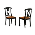 thumbnail image 4 of East West Furniture Sudbury 5-piece Wood Dinette Set in Black/Cherry, 4 of 6