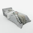 thumbnail image 3 of Ambesonne Grey Bedding Set 4 Pcs, Domestic Cat Pet, Queen, Multicolor, 3 of 3