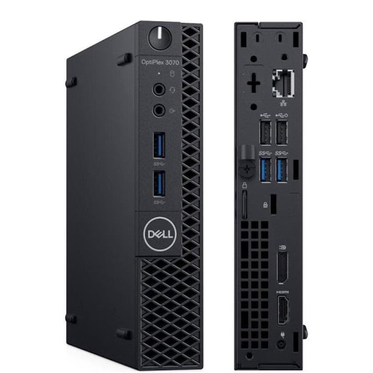 Dell OptiPlex 3070 Micro Desktop Computer | Intel Quad Core i3