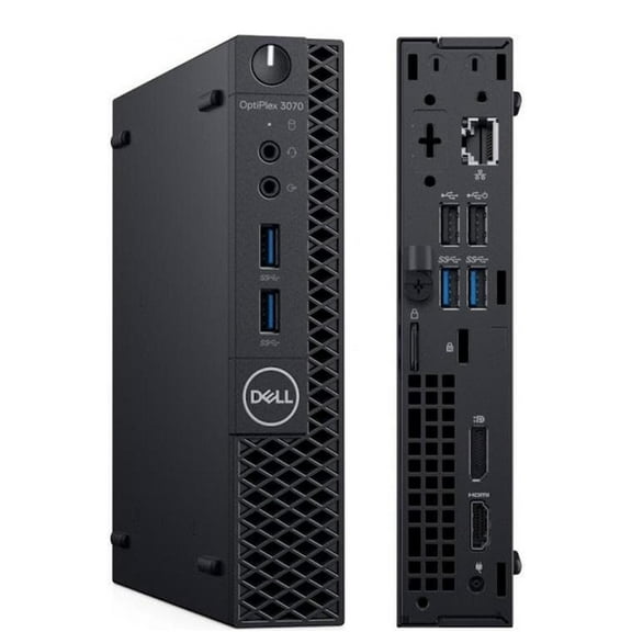 Restored Dell OptiPlex 7070 Micro Desktop Computer | Intel Octa-Core i7-9700T (2.0GHz) Processor | 8GB RAM | 1TB HDD | Windows 11 Pro (Refurbished)