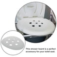 thumbnail image 3 of Luxshiny Comfortable Sitting Grey Plastic Rectangular Shower Board for Bathroom Use 1Pcs Commode Toilet Shower Boards, 3 of 8