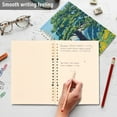 thumbnail image 4 of FORMRS 1-Subject Spiral Notebook 8" x 5" College Ruled 60 Refillable Sheet A5 Hard Cover, 2 Pack, Blue Mountain, 4 of 7