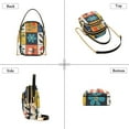 thumbnail image 3 of FORMRS Crossbody Bag for Women Quilted Travel Shoulder Cell Phone Purse with Chain Strap Handbag, Floral Patterns, 3 of 7