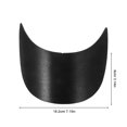thumbnail image 4 of OUNONA 20Pcs Simple Style Adjustable Sun Cap Hat Visor Insert Black PVC Detachable Motorbike Riding Unisex, 4 of 5