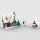 thumbnail image 1 of 357 Pcs MOC Building Blocks Winter Village Cottage Mini Christmas Holiday Creative Small Pellets, A Strategic Gift for Puzzle Solvers, 1 of 5