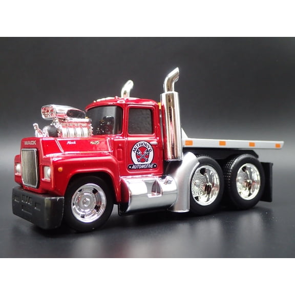 Open Box 1980 80 MACK R685ST FLATBED TOW TRUCK 1:64 SCALE COLLECTIBLE DIECAST MODEL CAR