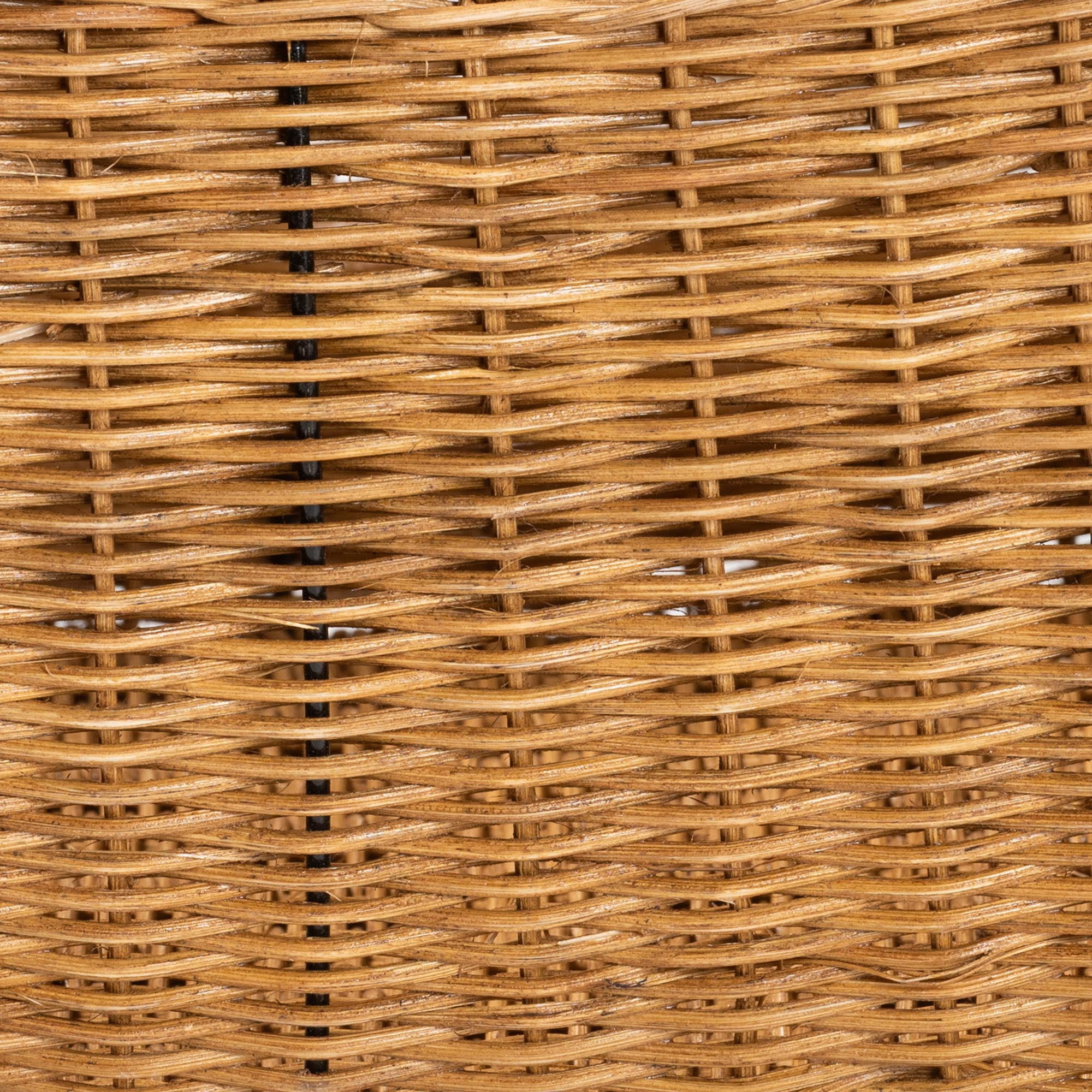 bali & pari Daffodil Boho Storage Basket, Light Honey