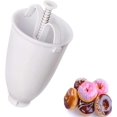 thumbnail image 1 of Máquina para hacer donuts de plástico, herramienta de bricolaje, utensilios para hornear, acero inoxidable, blanco, 1 of 5