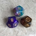 thumbnail image 3 of 3x Dados Poliédricos Acrílicos Juegos Familiares Juego de Dados de Juego de Rol para Adultos Cielo Estrellado+3x Dados Poliédricos Acrílicos Juegos Fa Baoblaze Dados poliédricos, 3 of 8