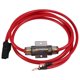 thumbnail image 1 of Amplifier Power Cord Power Cord Plug 10mm 2 Cable with A 5 Amp Fuse for ID6 L7/Bo/, 1 of 3