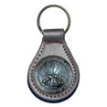 thumbnail image 1 of United States Army leather key fob or keychain Brown, 1 of 2