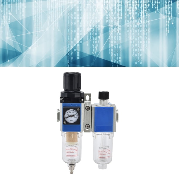 Compresor De Aire Filtro De Flujo Regulador De Presión Lubricador Combinación Agua Separador De Aceite