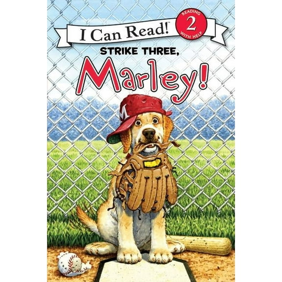 I Can Read Level 2 Marley: Strike Three, Marley!, (Paperback)