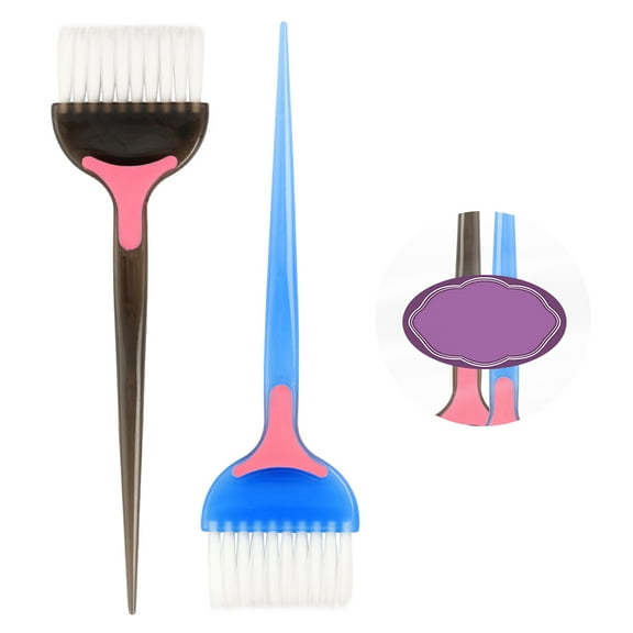 ibasenice 2Pcs Hair Color Applicator Comb for Even Distribution and Hair Painting in Assorted Colors