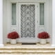 thumbnail image 4 of 12 ramos de flores artificiales de color rojo intenso para decoración exterior, 4 of 8