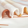 thumbnail image 5 of Mid Century Abstract Boho Aesthetic Shower Curtain Set, Sun Bohemian Modern Minimalist Bathroom Bathtub Decor, Washable Cloth Fabric Bath Curtain with 12 Hooks 72x72 Inches cortina de baño, 5 of 6