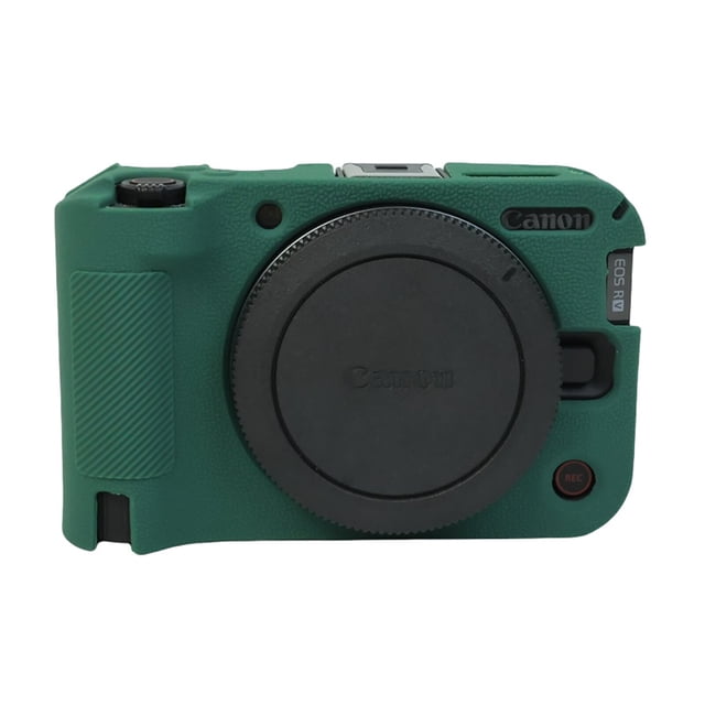 GadgetCom Camera Case Compatible with Canon EOS R50V, Anti-Slip Soft Silicone Shell Protective Cover