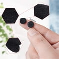 thumbnail image 4 of Puntos adhesivos de velcro 10 mm Cierre de velcro 600 pares Puntos de velcro Puntos de velcro autoadhesivos Adecuado para papel, plástico, vidrio, prendas de vestir negro Jormftte LKX-1346-1, 4 of 7