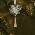 thumbnail image 1 of XWSHYW Decoraciones Navideñas Adornos Navideños Campanas de Hierro Copos de Nieve Adornos para Árbol de Navidad, 1 of 5