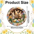 thumbnail image 3 of Custom Easter Bunny Round Rug Personalized 3D Effect Easter Day Carpet Non Washable Bunny Area Rug for Living Room Bedroom Birthday Indoor Home Decor Spring Day, 3 of 7