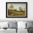 thumbnail image 2 of IDEA4WALL Premium Frame Wall Art Vintage Pastoral European Country Retro Print Nature Wilderness Fine Art Farmhouse Floral Botanical Wall Decor for Living Room, Office - 26"x36" Black, 2 of 5