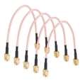 thumbnail image 2 of Coaxial Cable, Professional 5Pcs Audio Cable SMA-J To SMA-J RG316 High Frequency  For Hotspot WiFi Antenna For Router, 2 of 8