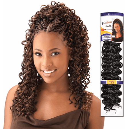 FreeTress Synthetic Hair Crochet Braids GoGo Curl 26" 