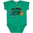 thumbnail image 3 of Inktastic In a World You Can Be Anything Be Kind Autism Awareness Boys or Girls Baby Bodysuit, 3 of 5