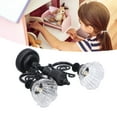 thumbnail image 1 of Lámpara De Techo Para Casa De Muñecas, Escala 1:12, Luz De Techo Para Casa De Muñecas Con Flores De Doble Cabeza Vívida, Multiusos Para Accesorios De Casa De Muñecas, 1 of 7