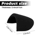 thumbnail image 2 of Diseño de arco circular, hombreras integradas para esponja transpirable, hombreras reutilizables para trajes de mujer, blazer de punto, realzador de hombros adhesivo para accesorios de costura de, 2 of 7