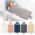 thumbnail image 2 of Saco De Dormir De Punto Para Bebé, Manta Envolvente Para Bebé, Manta Para Cochecito, Saco Para Siesta, Mantas De Recepción Yuarrent BA001164-04, 2 of 6