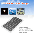 Solar Portable Charging Board Waterproof Solar USB Charger Suitable for