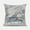 Gray Green, variant on Curious Deer Indoor/Outdoor Pillow with Removable Cover in Gray Green16x16