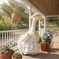 thumbnail image 5 of HWRETIE Outdoor Yard Decoration Winter Outfit for 23 Inch Porch Cement Statues Cute Gooses Dress Costumes, 5 of 7