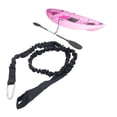 thumbnail image 1 of Kayak Réglable Paddle Leash Bateau SUP Canne à Pêche Sécurité Paddle Leash Kayak Corde Titulaire Rouge, 1 of 9