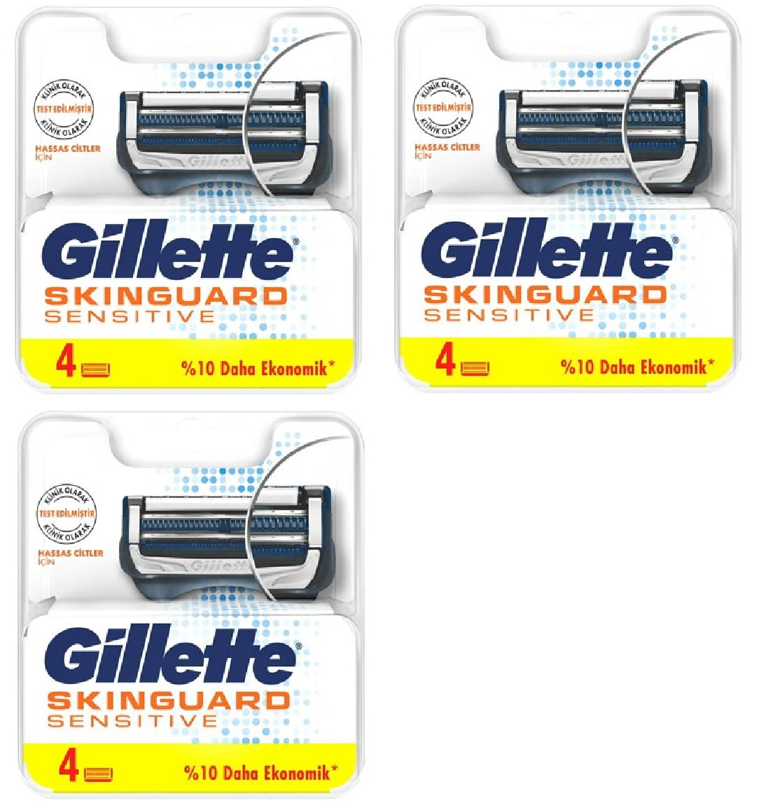 Gillette SkinGuard Sensitive Razor for Refill Razor Blade 4 Count - Walmart.com