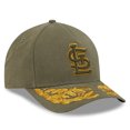 thumbnail image 3 of Men's New Era x Alpha Industries  Olive St. Louis Cardinals A-Frame 9FORTY Adjustable Hat, 3 of 5