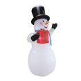 thumbnail image 4 of Muñeco de nieve inflable de Navidad Blossom Inflatables 3,6 m con luz y caja de regalo, 4 of 5