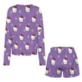 thumbnail image 5 of Hello Kitty Women Pajamas Set Loungewear Sleepwear 2 Piece PJ Sets, 5 of 7