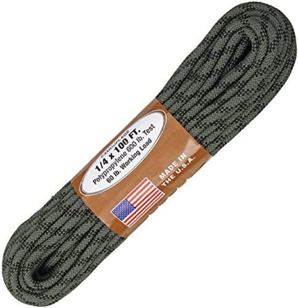 Poly Bright Red X 33 Ft Atwood Utility Rope 3/16 In