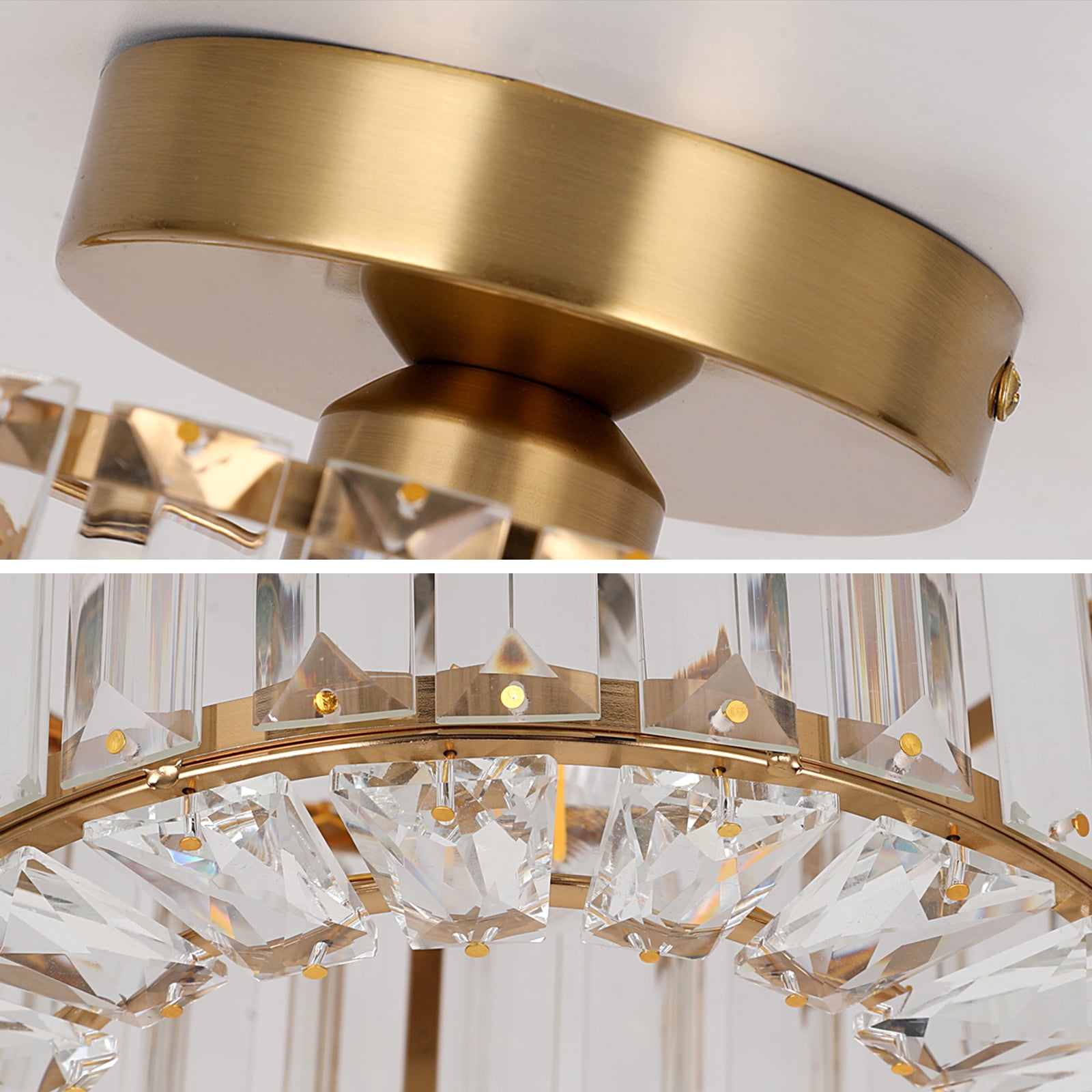 SEEU Crystal Ceiling Chandelier