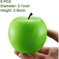 thumbnail image 2 of 10 Pcs Artificial Apples Fake Frutis Apples, Simulation Apples for Home Decoration Lifelike Normal Size Apples Fake Apples for Kichen Party Chirstmas Decor (5Pcs Red Apple + 5 Pcs Green Apple), 2 of 6